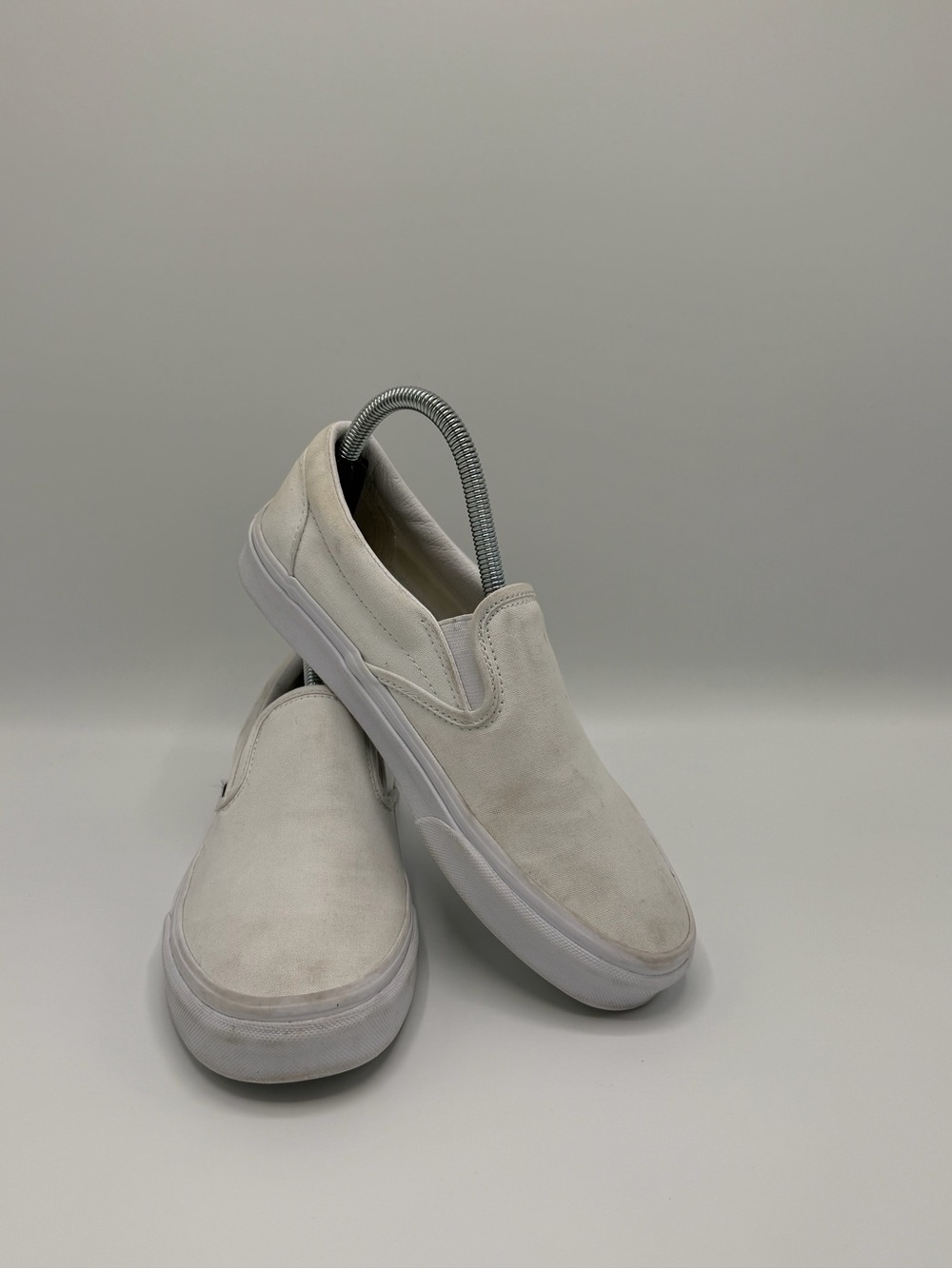 Vans Women's Slip-On Loafers in Off-White